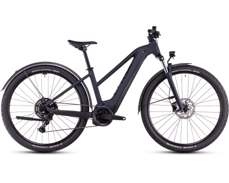 VTT électrique semi rigide Femme REACTION HYBRID PERFORMANCE 625 ALLROAD Noir