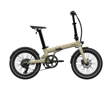 Vélo électrique urbain pliant AFTERNOON V3 Sable Chaud