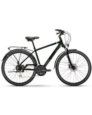 Velo trekking Homme TREKKING 3.0 HIGH Vert MONDOVELO CHECY
