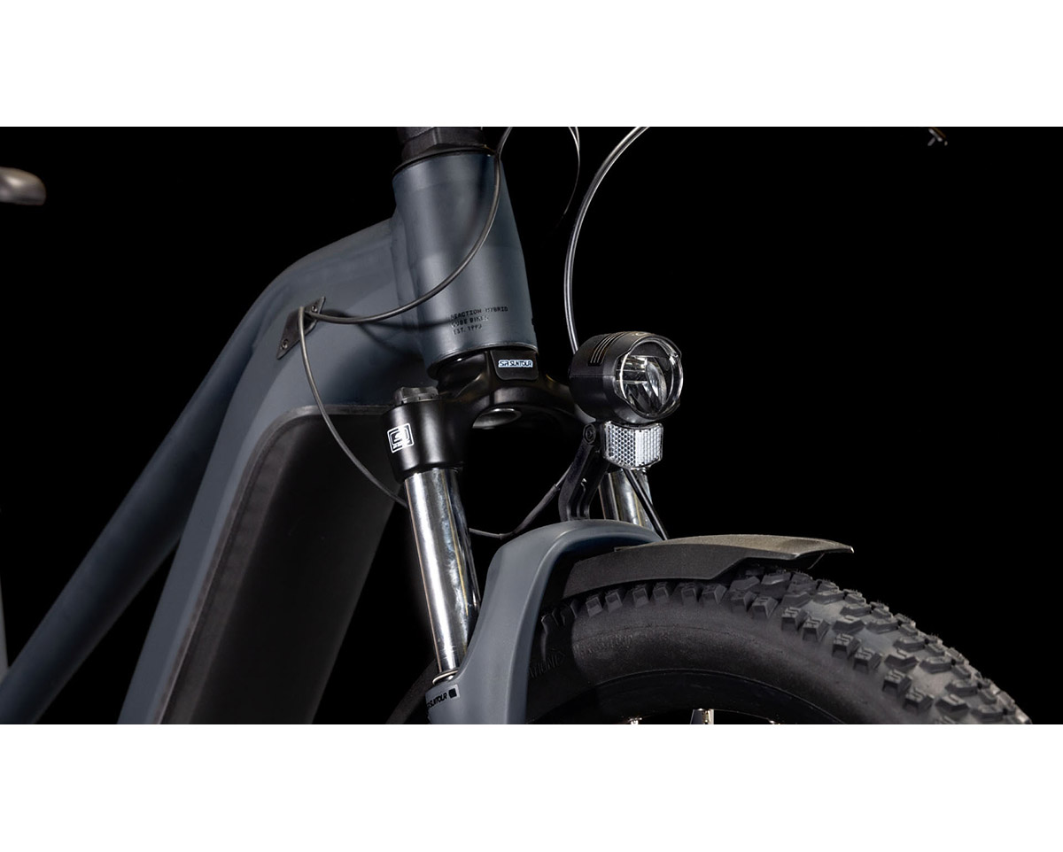 VTT électrique semi rigide Femme REACTION HYBRID PERFORMANCE 625 ALLROAD Noir