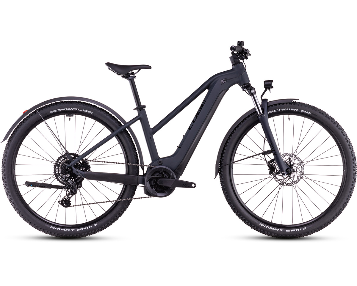 VTT électrique semi rigide Femme REACTION HYBRID PERFORMANCE 625 ALLROAD Noir