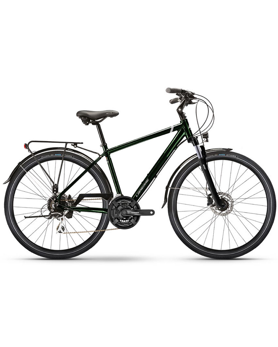 Vélo trekking Homme TREKKING 3.0 HIGH Vert